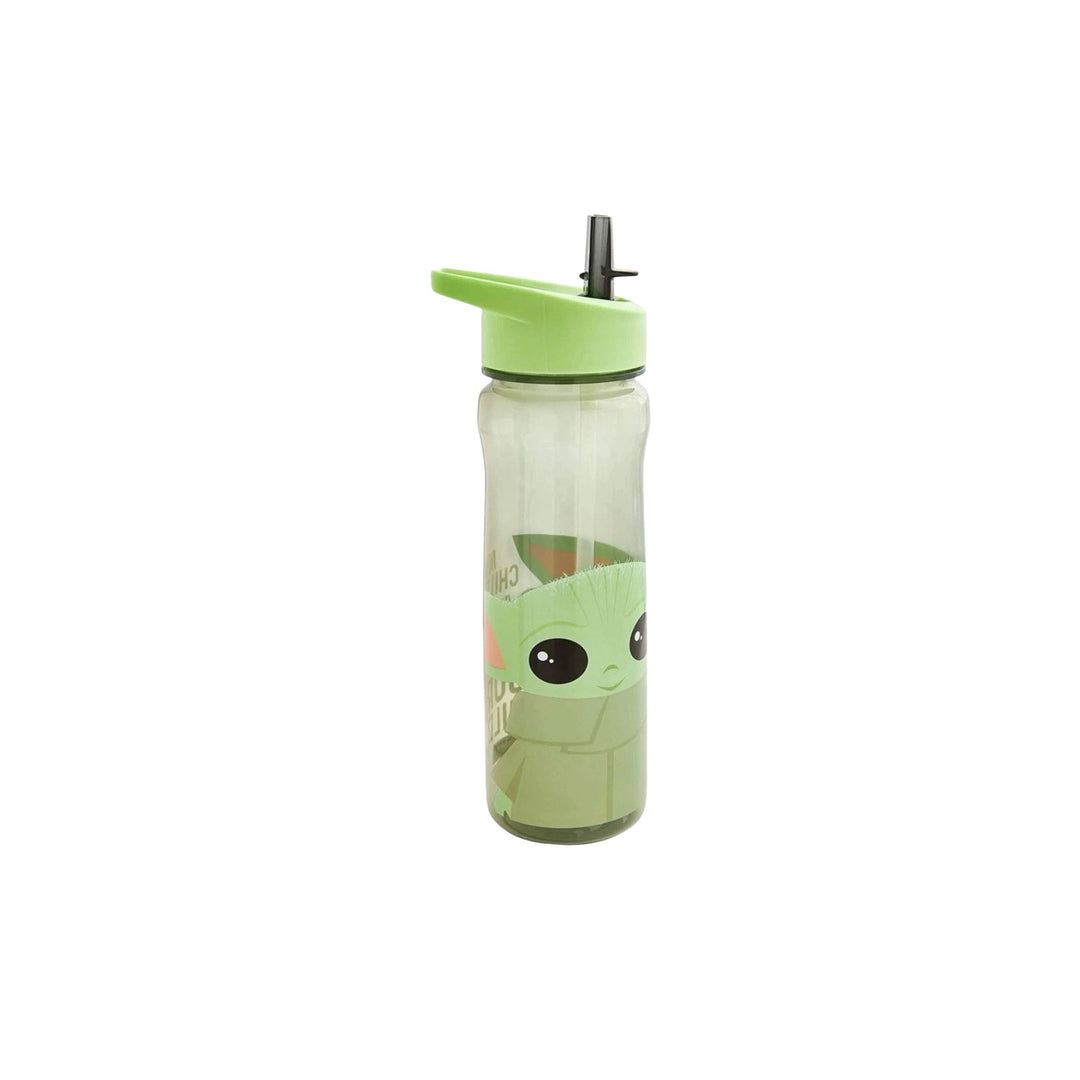 Grogu Baby Yoda Water Bottle 600ml Flip Lid Kids