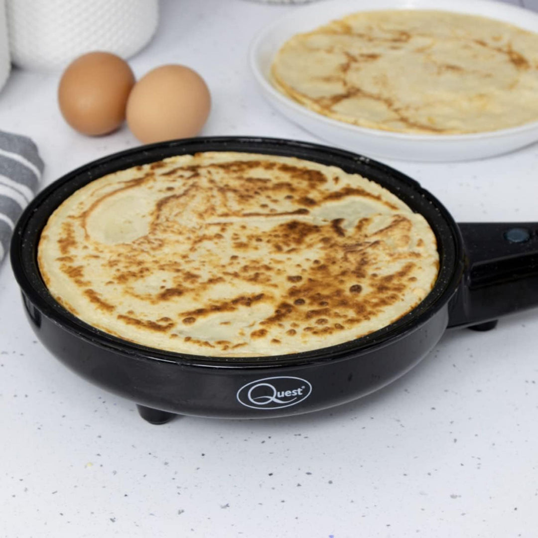 Quest 2 in 1 Popcorn Crepe Pancake Maker Non Stick