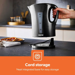 Load image into Gallery viewer, Geepas Jug Kettle 1.7L 2200W Fast Boil Black