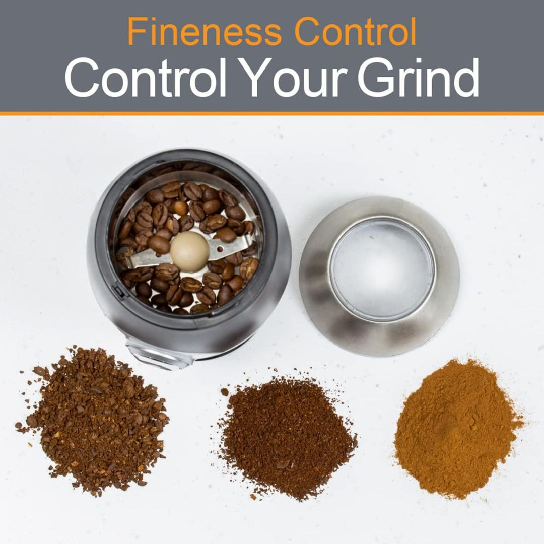 Quest Compact Coffee Grinder Stainless Steel