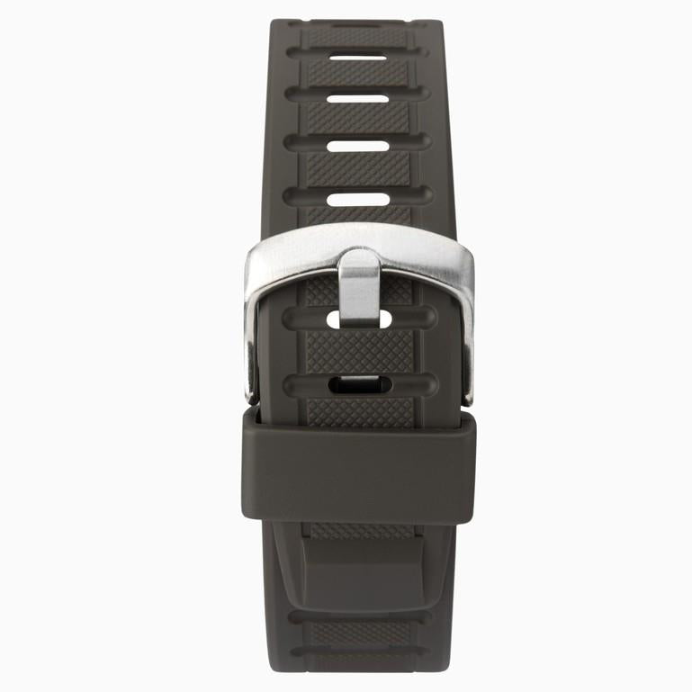 Sekonda Mens Sports Dual Time Watch Black Orange 100m