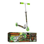 Load image into Gallery viewer, Kids Dinosaur Push Scooter Light Up Wheels Ages 3+