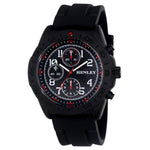 Load image into Gallery viewer, Henley Mens Sports Watch Black Dial Silicone