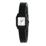 Load image into Gallery viewer, Henley Ladies Rectangular Petite Watch Black Bracelet