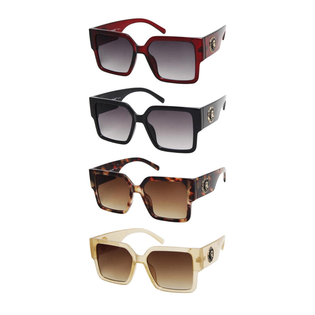 iCouture Unisex Polarized Sunglasses 4 Pack