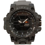 Load image into Gallery viewer, Rider Mens Digital Sport Watch Grey Strap LED