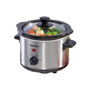 Daewoo Stainless Steel Slow Cooker 1.5L - SDA1363